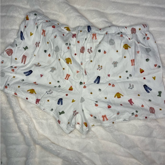 LOFT | Fall Fun PJ set shorts and top - autumn print - Picture 7 of 13